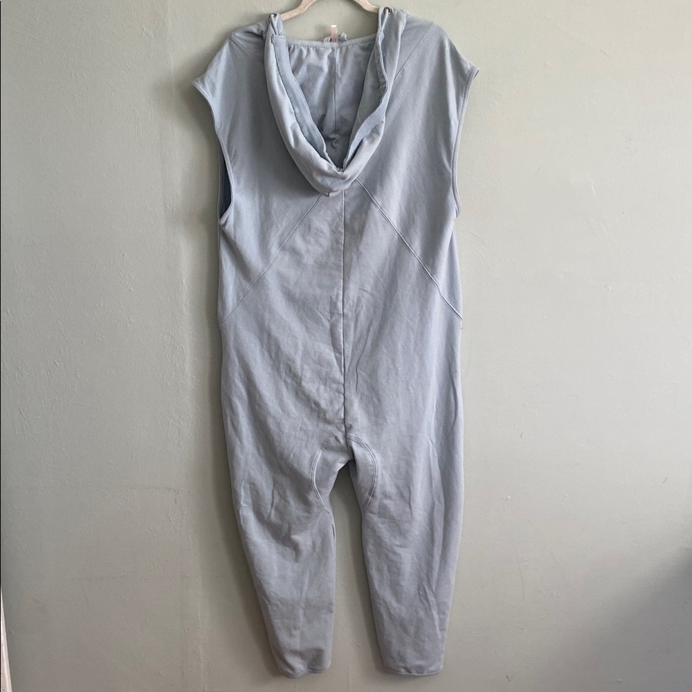 Free People Movement Women’s Light Blue Sleeveless Jumpsuit Romper Size Small - Picture 6 of 10